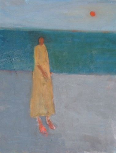  Figure on a Grey Beach ( Sue Jamieson)